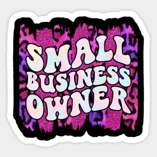 Small business owner Sticker